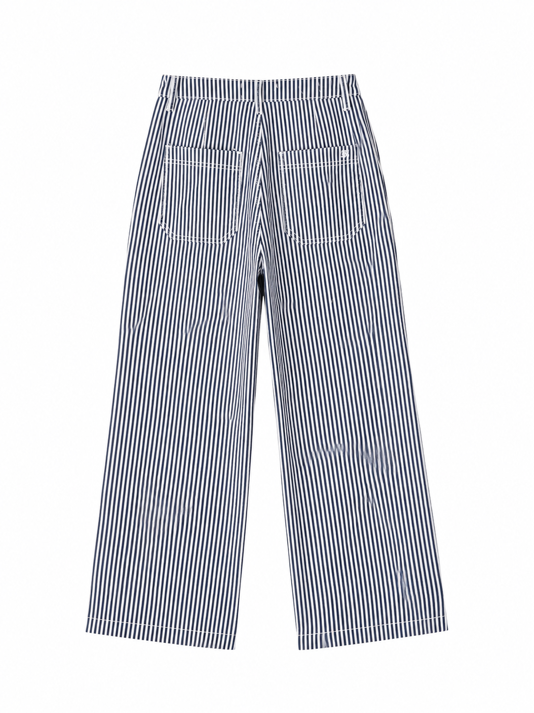 Pantalón recto líneas