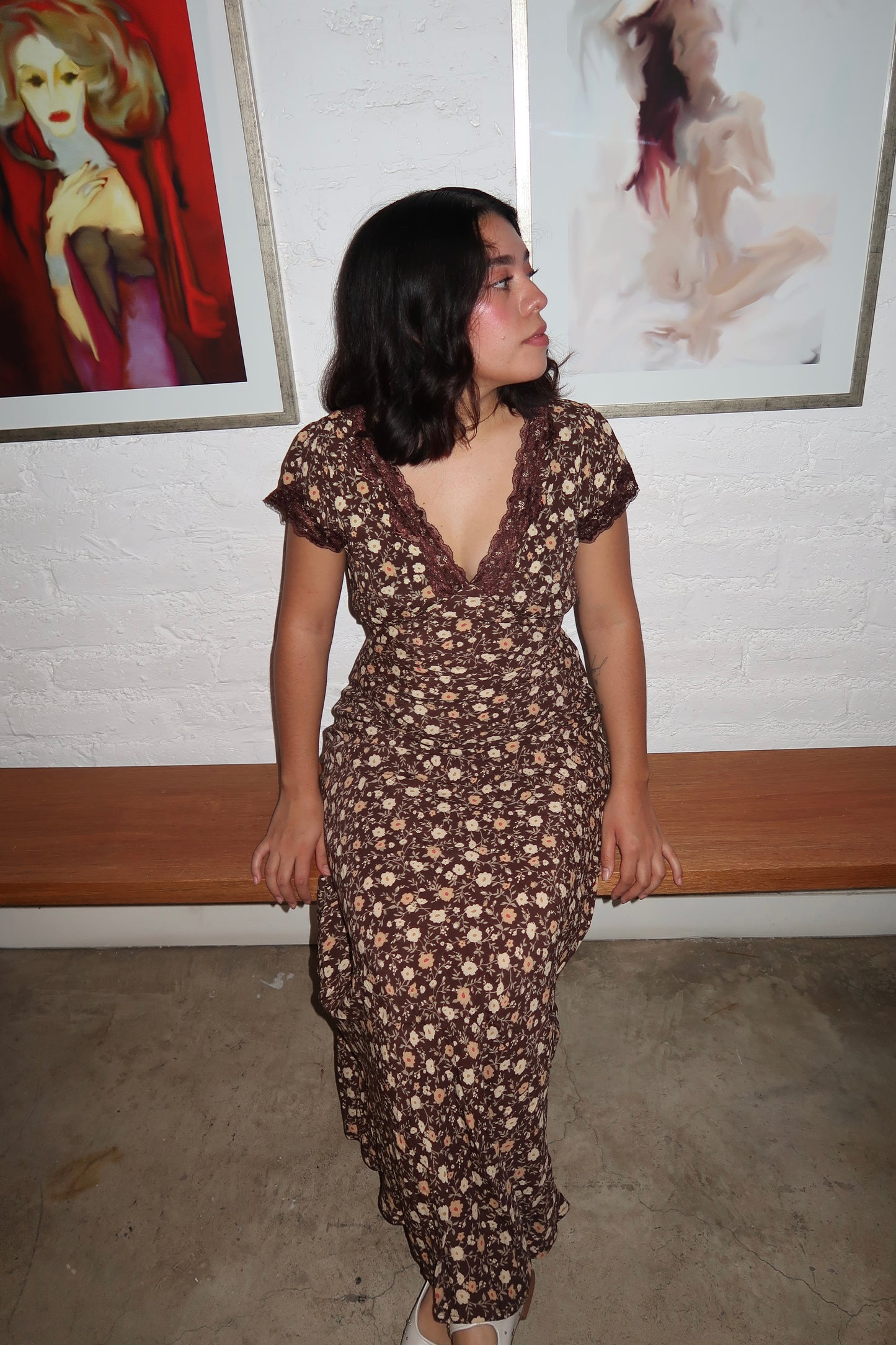 Vestido Amanda flores