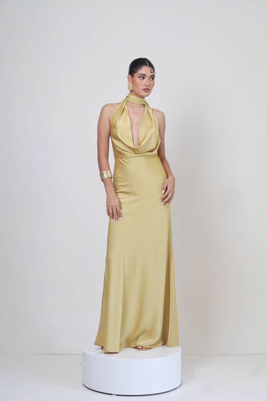 Vestido satin