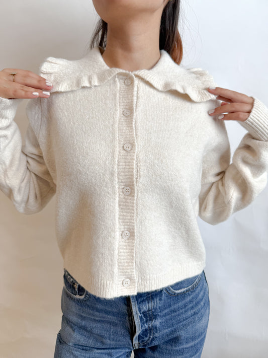 Suéter tejido cuello mable