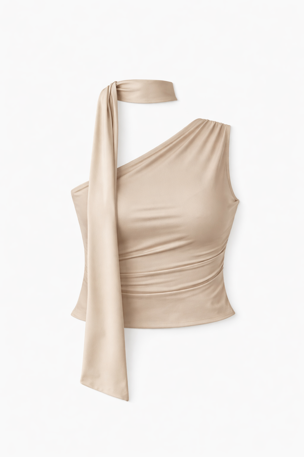 Top corbatín cuello