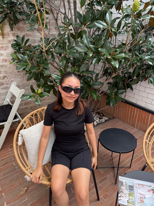 Blusa básica deportiva