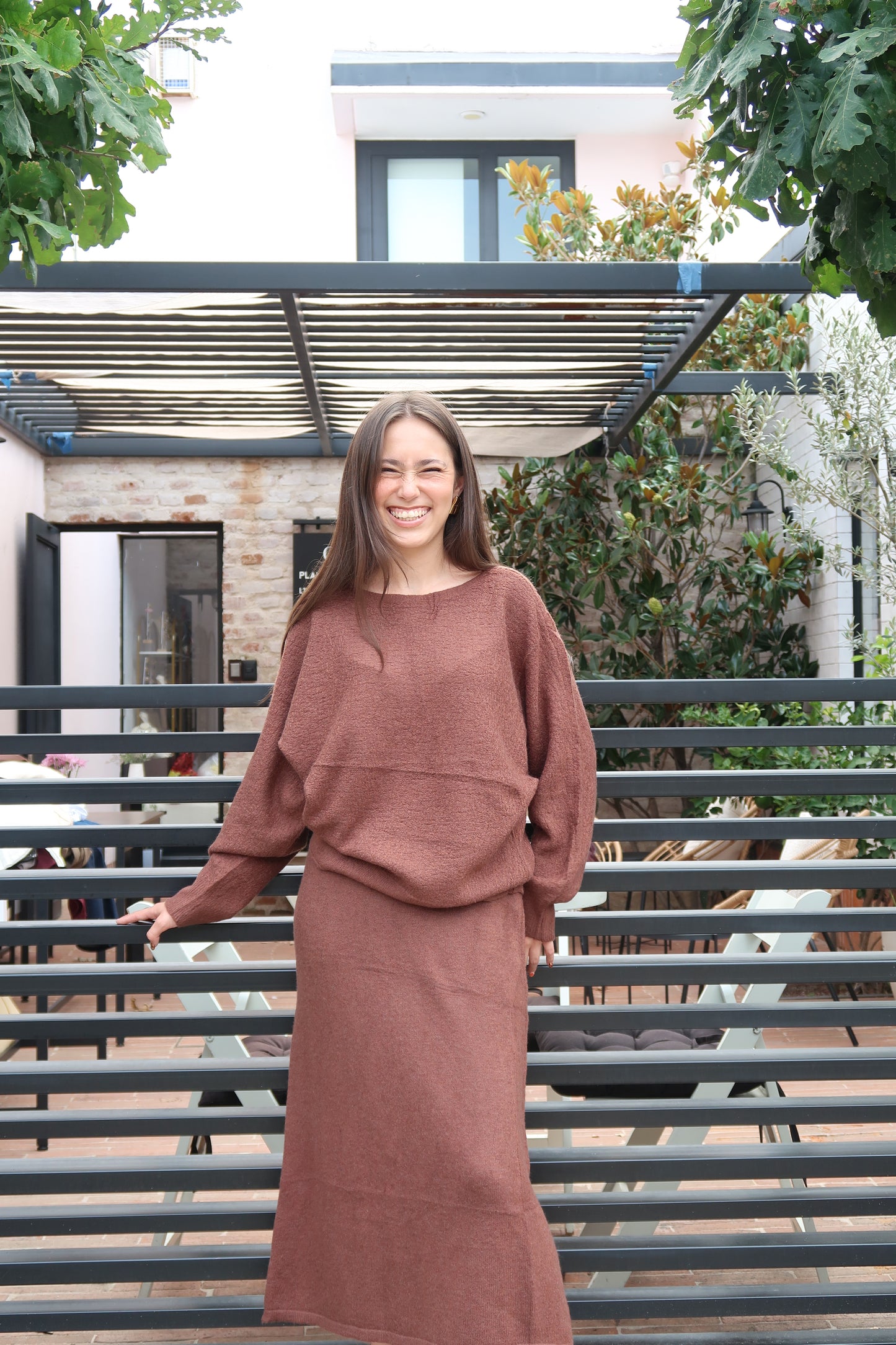 Conjunto Tej suéter y falda
