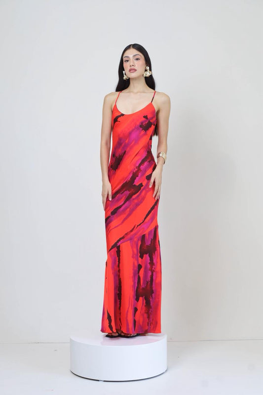Vestido satin colores