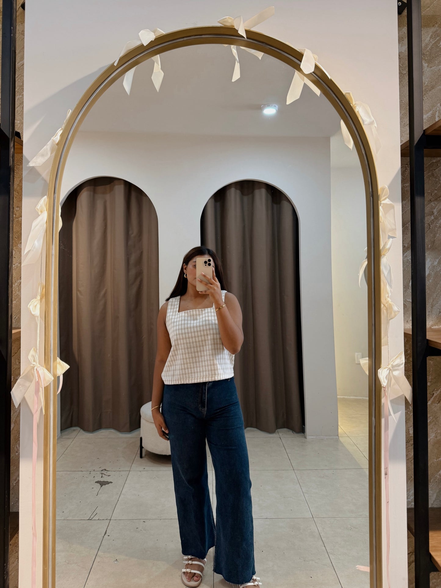 Pantalón mezclilla culotte