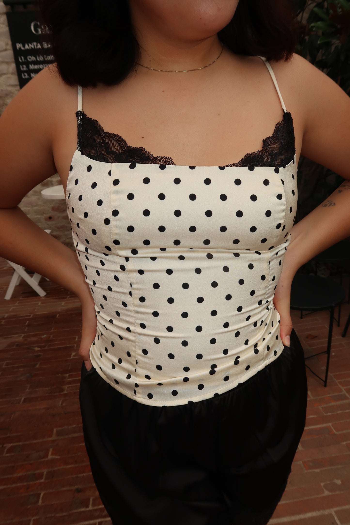 Top Luna Polka Dot