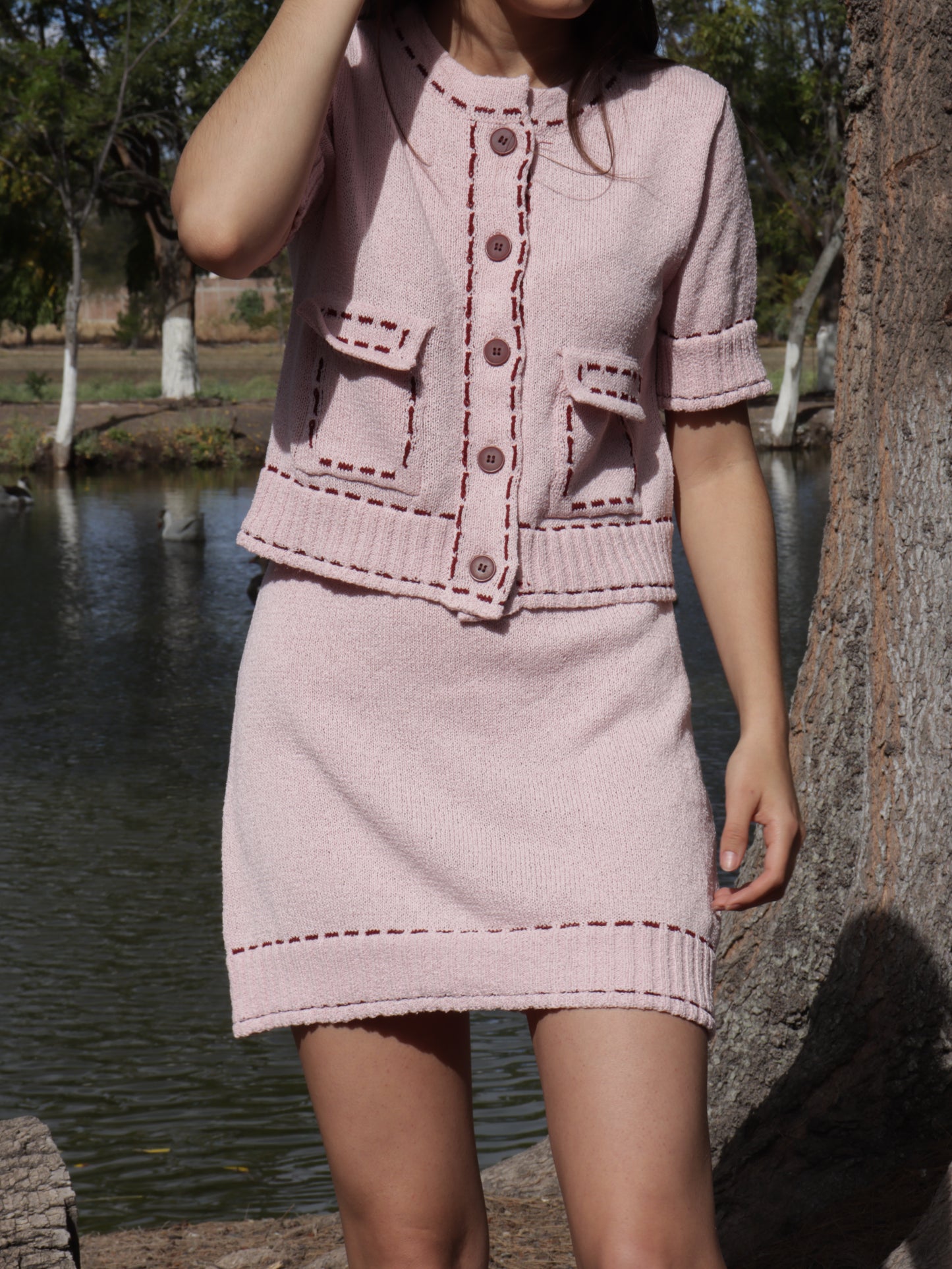 Conjunto Blusa & Falda