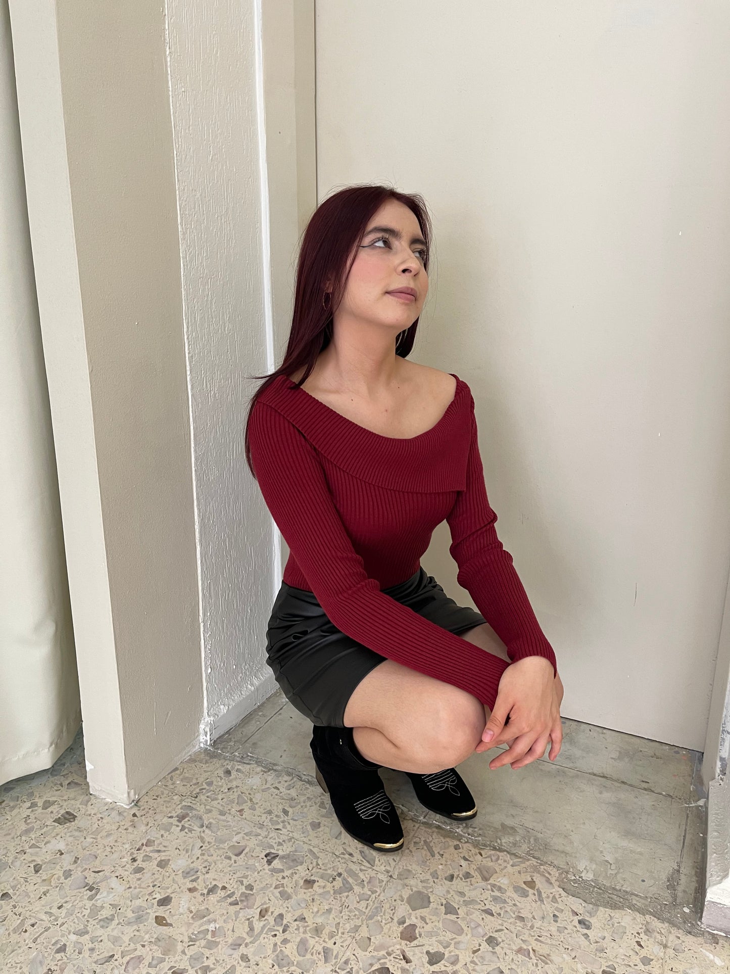 Blusa asimétrica