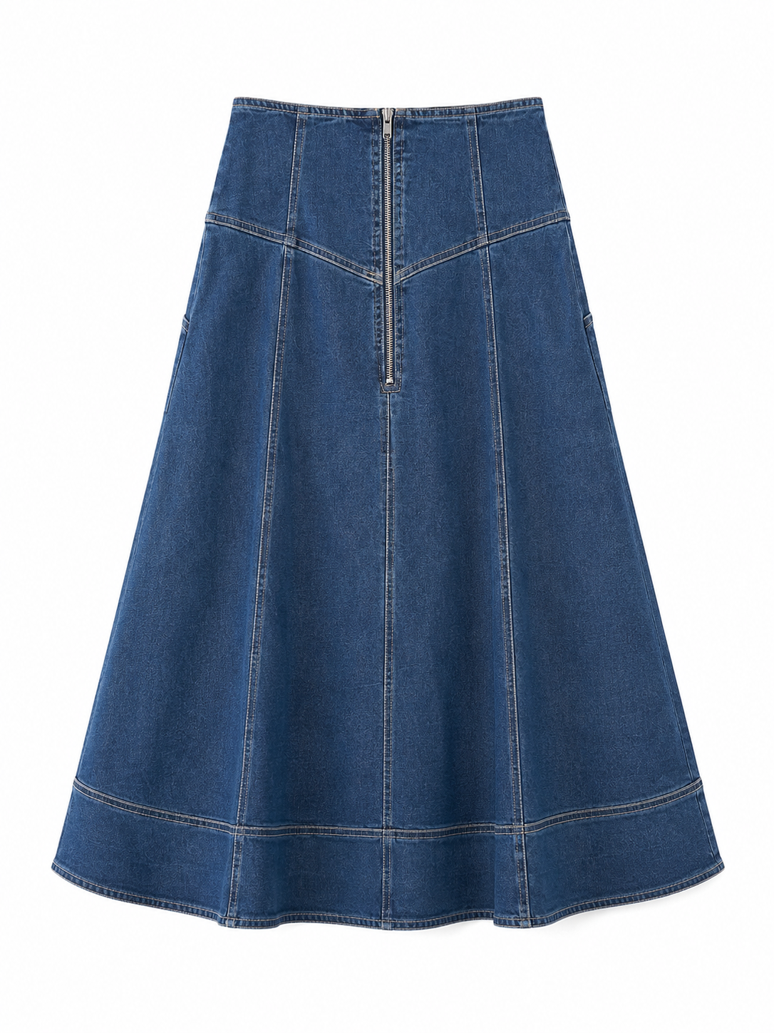 Falda mezclilla con corset