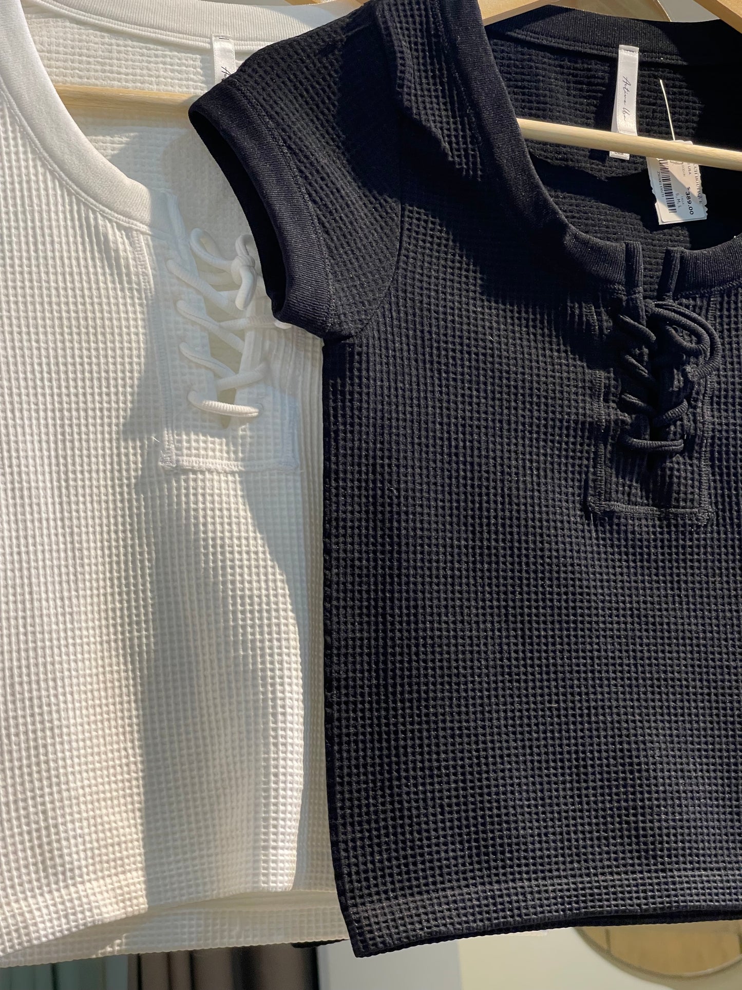 Blusa algodón moño