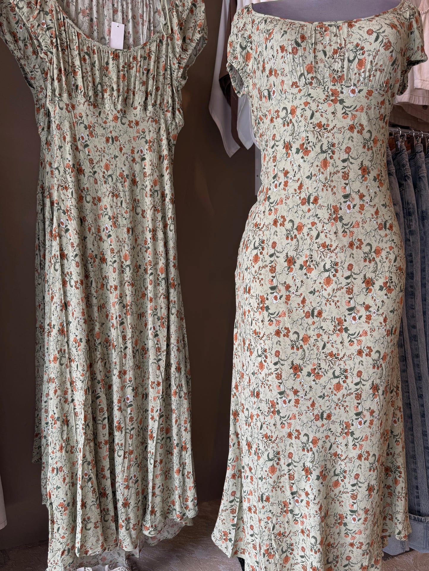 Vestido Floral Sage