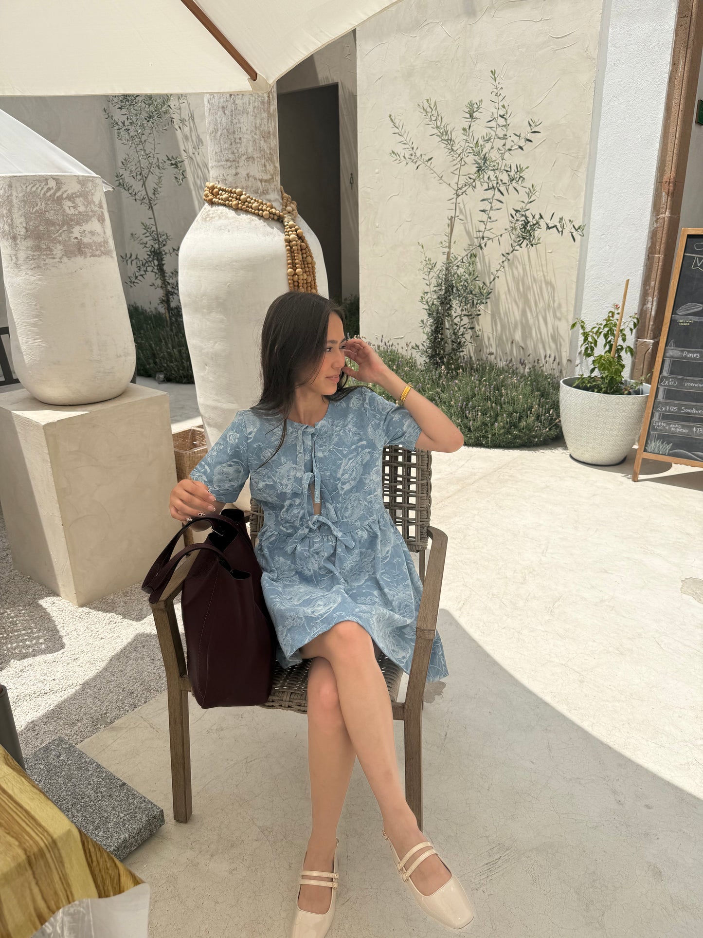 vestido de mezclilla