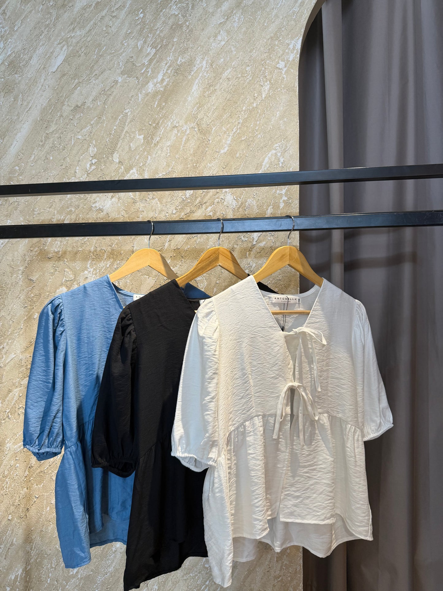 Blusa moños