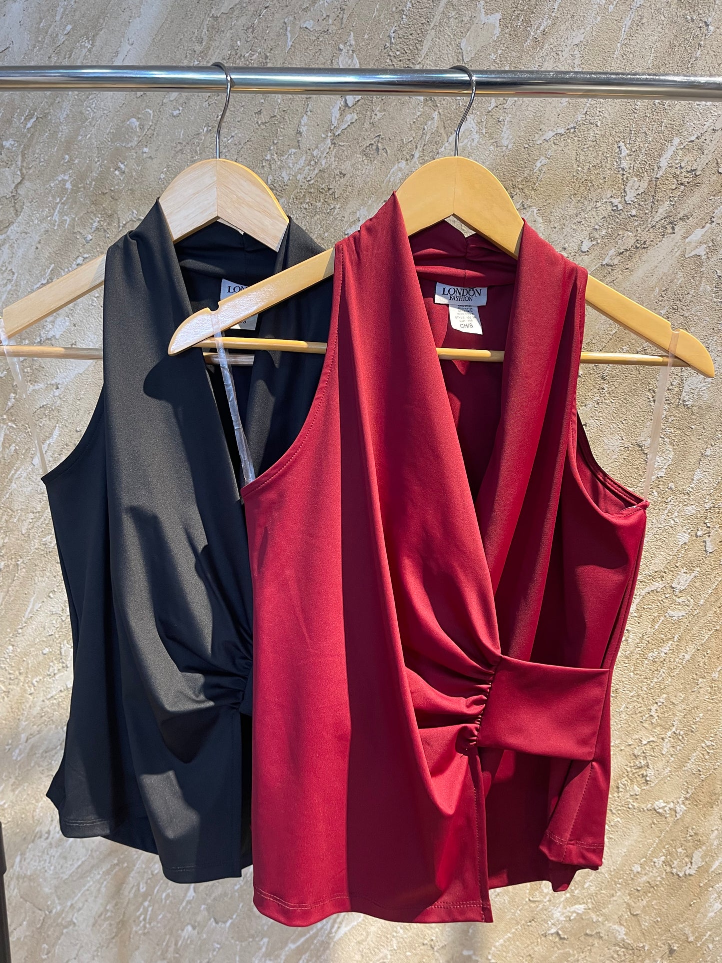 Blusa plisada