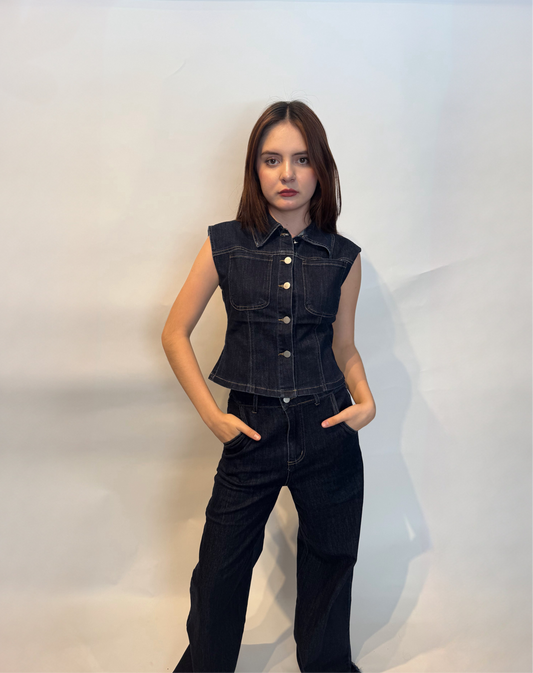Conjunto mezclilla