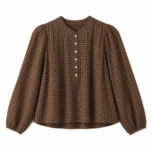 Blusa campesina manga larga